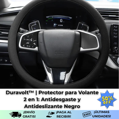 Duravolt™ | Protector para Volante 2 en 1: Antidesgaste y Antideslizante ¡50%Off!