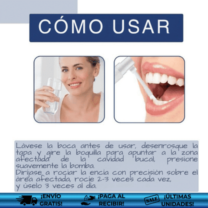 SouthMoon®| Spray para el dolor de muelas